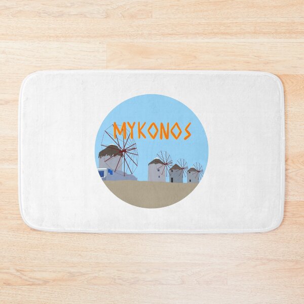 Item preview, Chora Windmills Mykonos Greece  designed and sold by AmyliaPaints.
