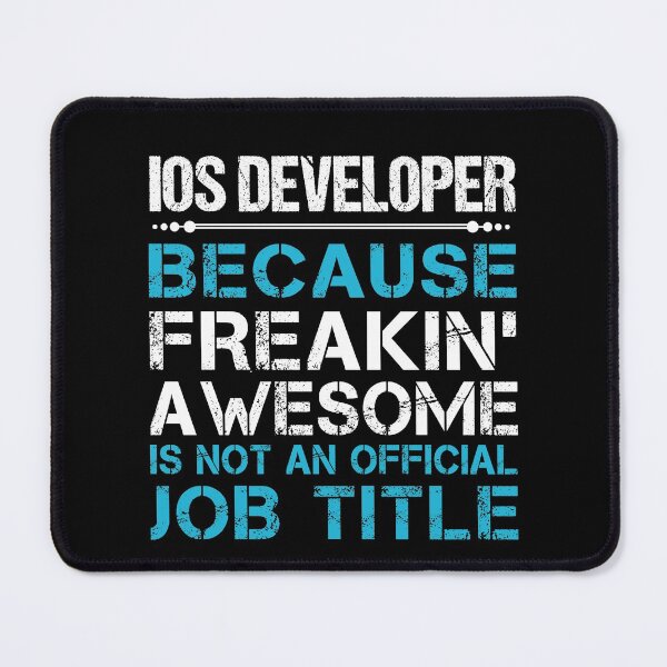 Item preview, Ios Developer T Shirt - Freaking Awesome Job Gift Item Tee designed and sold by oetate4774.