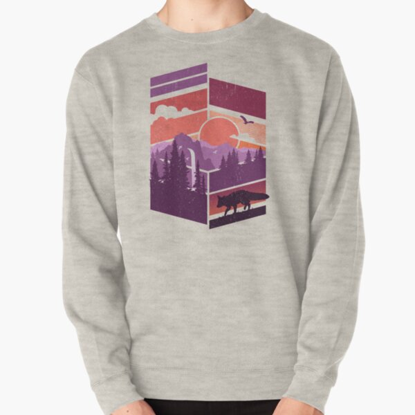 Vanishing Point Pullover Sweatshirt