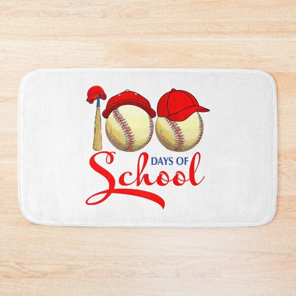 Item preview, 100 Days of School Baseball Teacher designed and sold by abbottdominic.