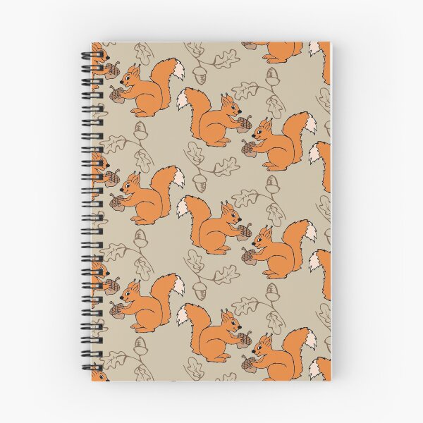 Item preview, Red squirrels and acorns designed and sold by VickyCloset.