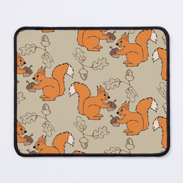 Item preview, Red squirrels and acorns designed and sold by VickyCloset.