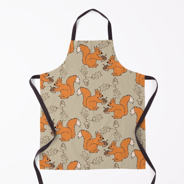 Item preview, Red squirrels and acorns designed and sold by VickyCloset.