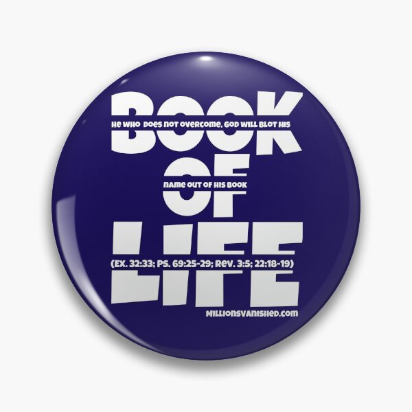 Book of Life - Christian Pin