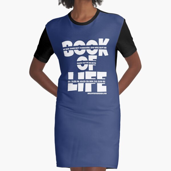 Book of Life - Christian  Graphic T-Shirt Dress