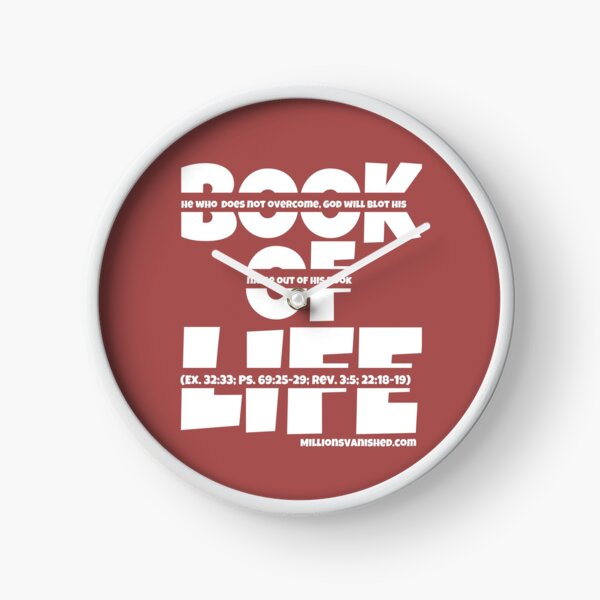 Book of Life - Christian Clock