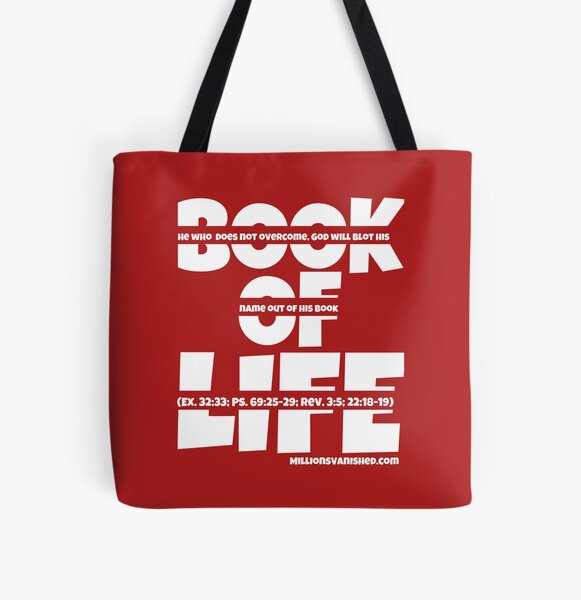 Book of Life - Christian  All Over Print Tote Bag