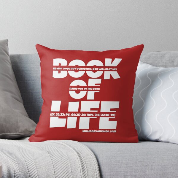 Book of Life - Christian  Throw Pillow
