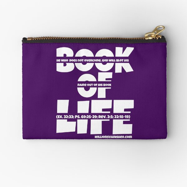Book of Life - Christian Zipper Pouch