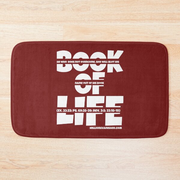 Book of Life - Christian  Bath Mat