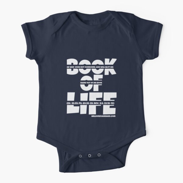 Book of Life - Christian Short Sleeve Baby One-Piece