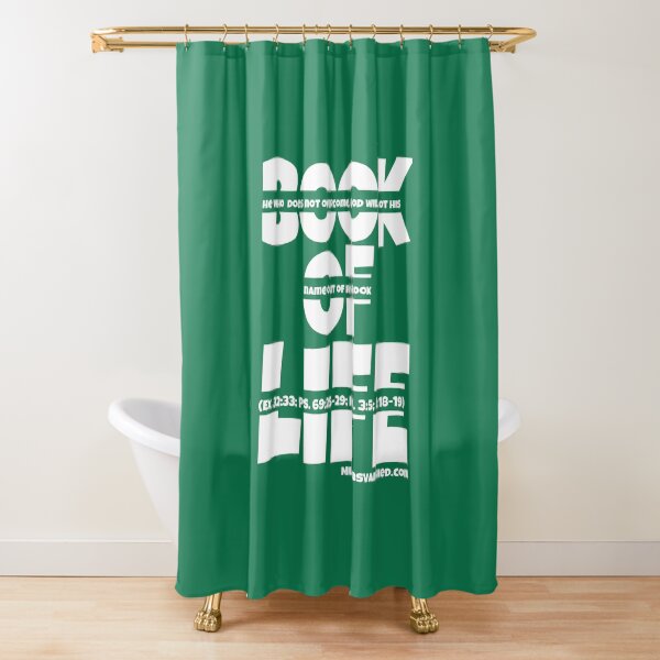Book of Life - Christian Shower Curtain