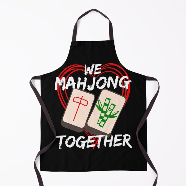 Item preview, We Mahjong Together Tile Heart designed and sold by DPlumDesign.
