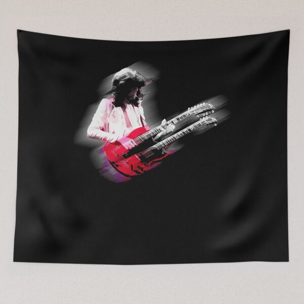 Item preview, Funny Gift For Jimmy Page 1977 Gift For Halloween designed and sold by Myriamzemlak.
