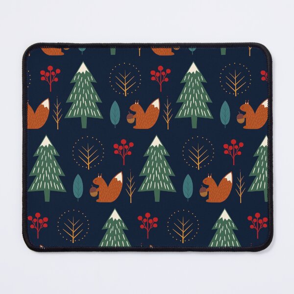 Item preview, Cute winter forest with squirrels  designed and sold by VickyCloset.