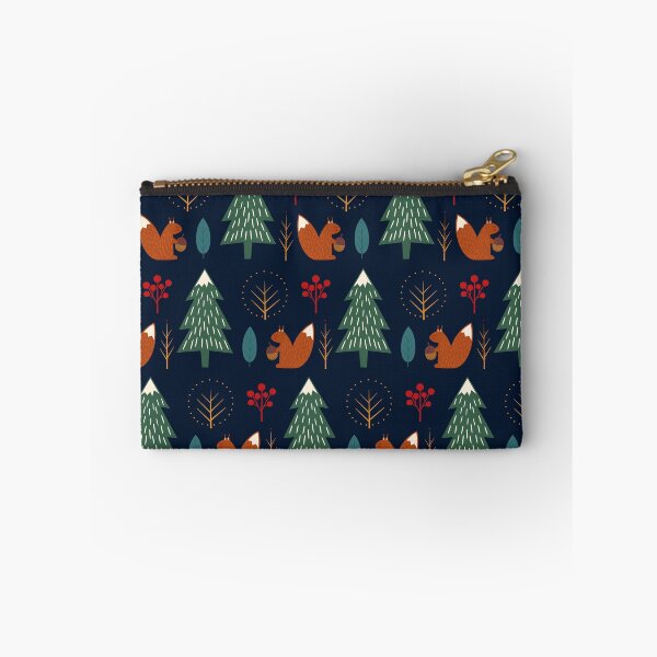 Item preview, Cute winter forest with squirrels  designed and sold by VickyCloset.