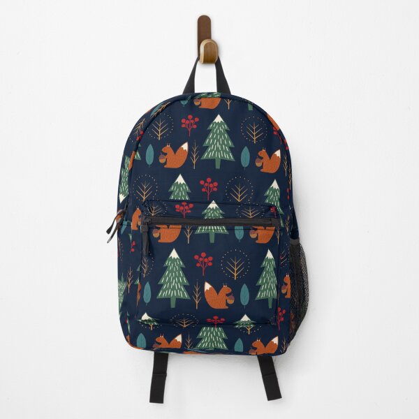 Item preview, Cute winter forest with squirrels  designed and sold by VickyCloset.