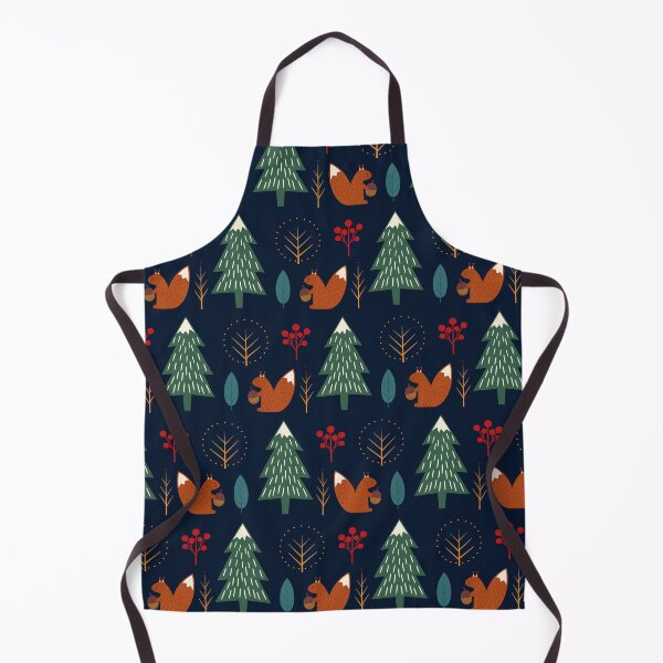 Item preview, Cute winter forest with squirrels  designed and sold by VickyCloset.