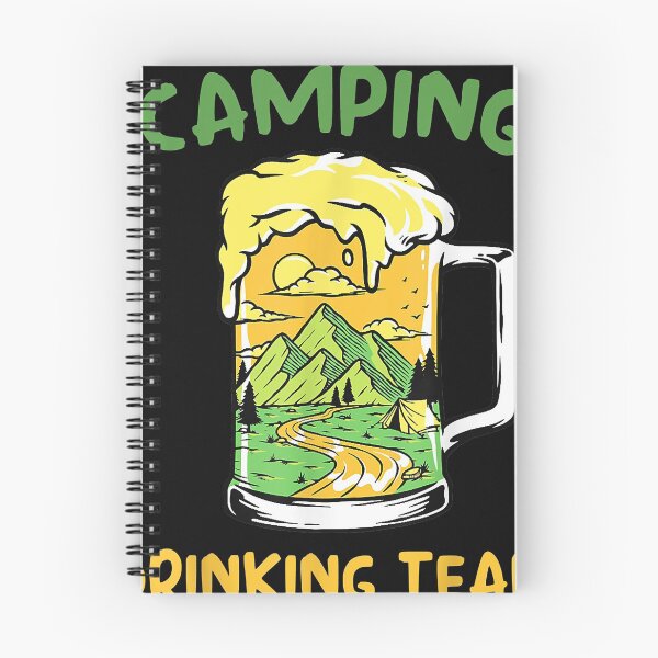 Item preview, Funny Camping Graphic Shirt Campfire Camping Drinking Team designed and sold by LarryLanez.