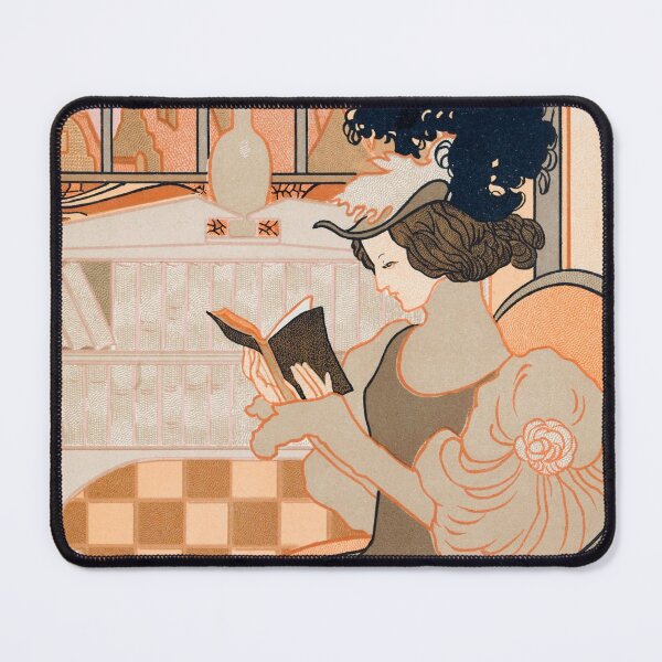 Item preview, Vintage lady reading designed and sold by Inspieation.