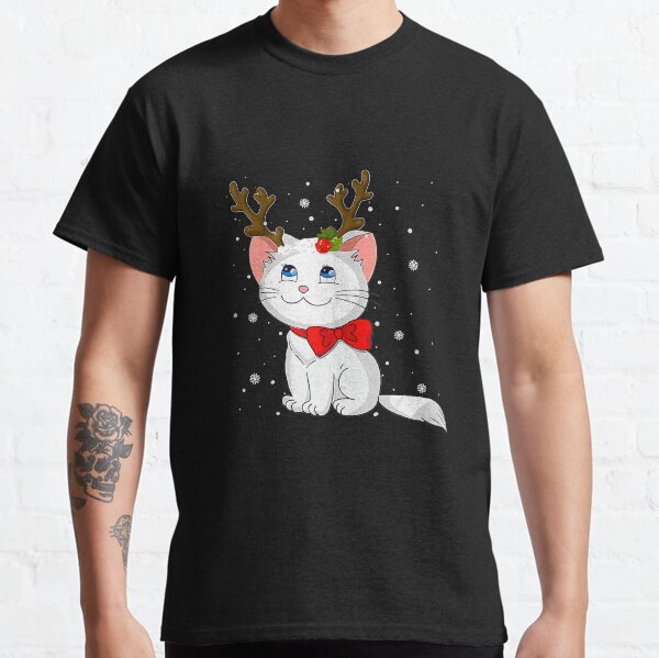 Item preview, Cute Cat Reindeer Funny Christmas Cat designed and sold by Voddaly15.