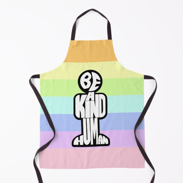 Item preview, Be a Kind Human (stick figure lettering art) designed and sold by MyThingNow.
