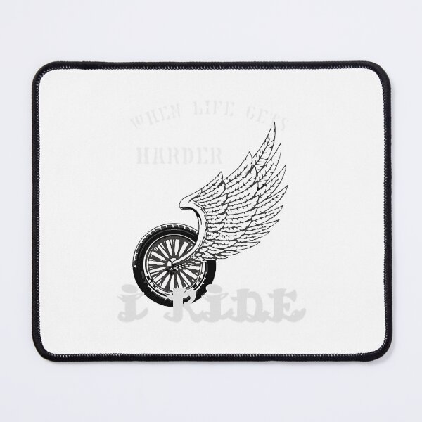 Item preview, When life gets harder i ride designed and sold by hughoiangford.