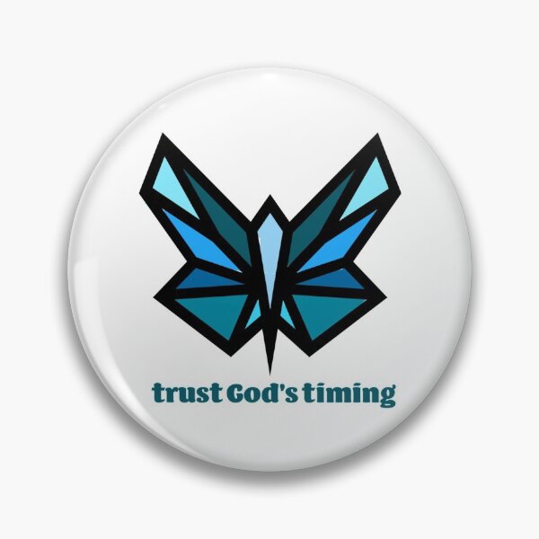 Item preview, Faites confiance au timing de Dieu Sticker designed and sold by JackaMorelli.