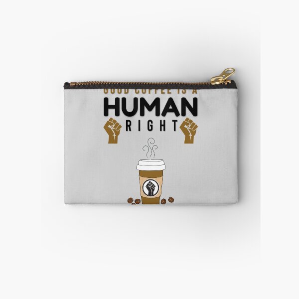 Item preview, GOOD COFFEE IS A HUMAN RIGHT designed and sold by Hussain Shirts.