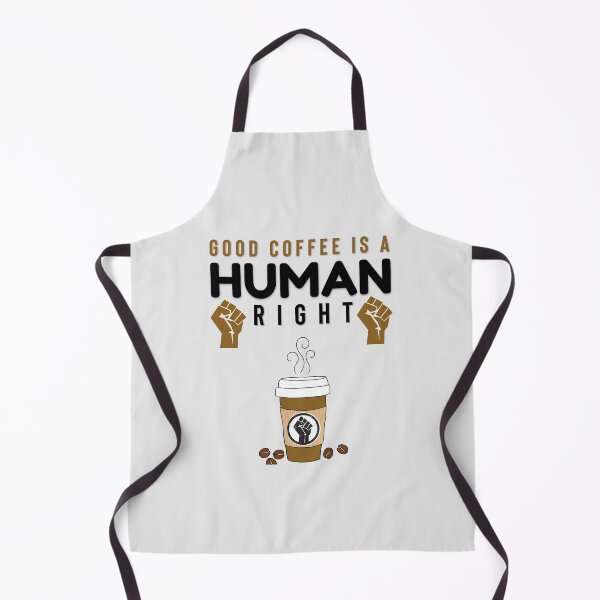 Item preview, GOOD COFFEE IS A HUMAN RIGHT designed and sold by Hussain Shirts.