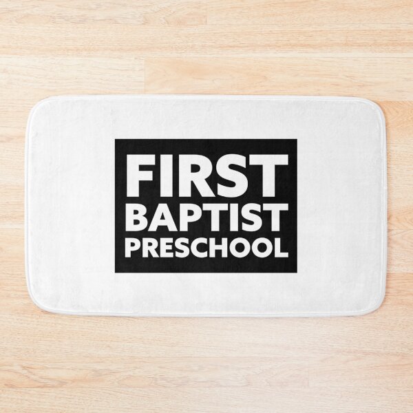 Item preview, First Baptist Preschool Sticker designed and sold by JackaMorelli.
