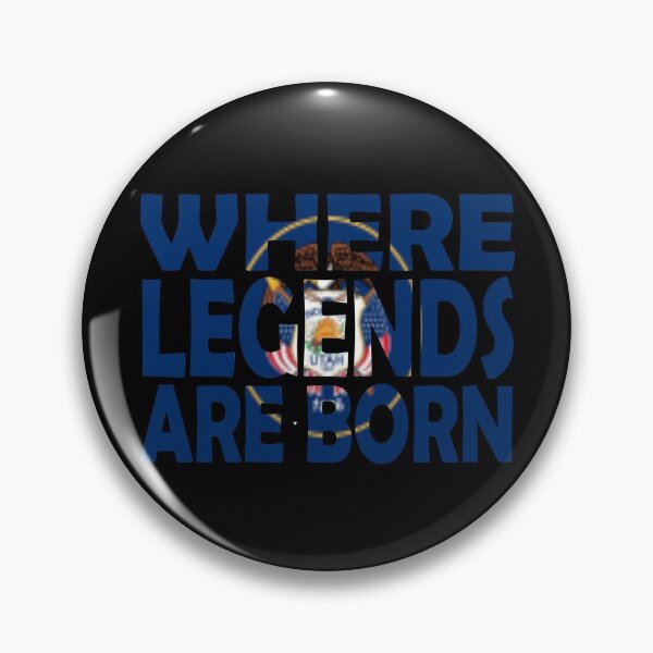Item preview, Utah Flag - Where Legends Are Born designed and sold by Quotes-I-Wear.