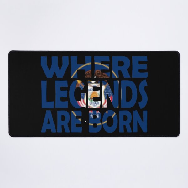 Item preview, Utah Flag - Where Legends Are Born designed and sold by Quotes-I-Wear.