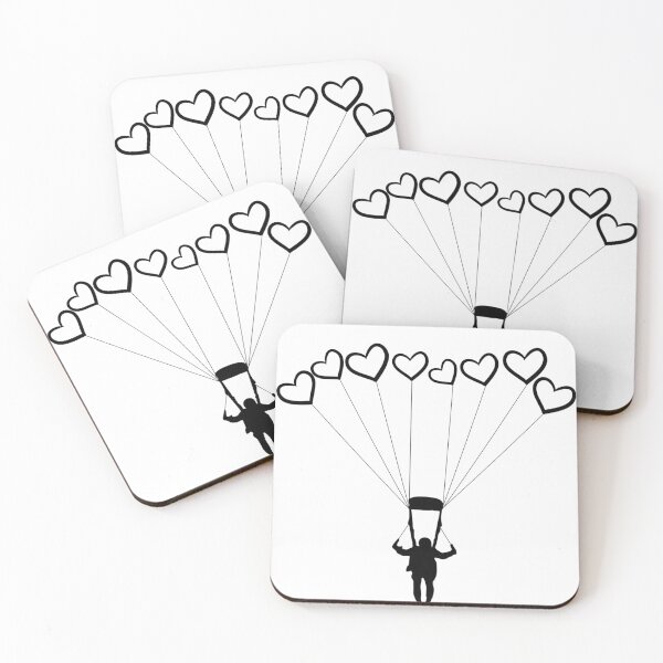 Item preview, funny skydiving  cool valentines day for parachuting lovers designed and sold by salahnewdesign.