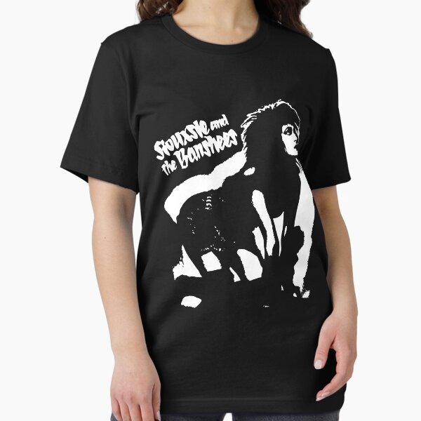 Item preview, Black color siouxsie members and the banshees art Essential T-Shirt.png designed and sold by Dorisill.