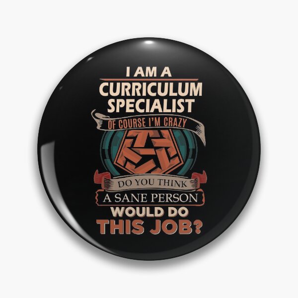 Item preview, Curriculum Specialist T Shirt - Sane Person Job Gift Item Tee designed and sold by vonnie38uo.