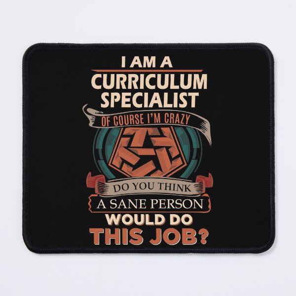 Item preview, Curriculum Specialist T Shirt - Sane Person Job Gift Item Tee designed and sold by vonnie38uo.