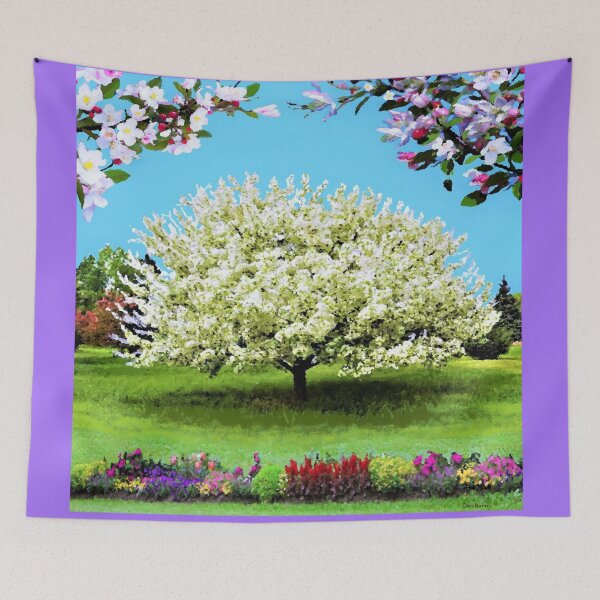 Item preview, Snowdrift Crabapple Tree designed and sold by DanBaran.