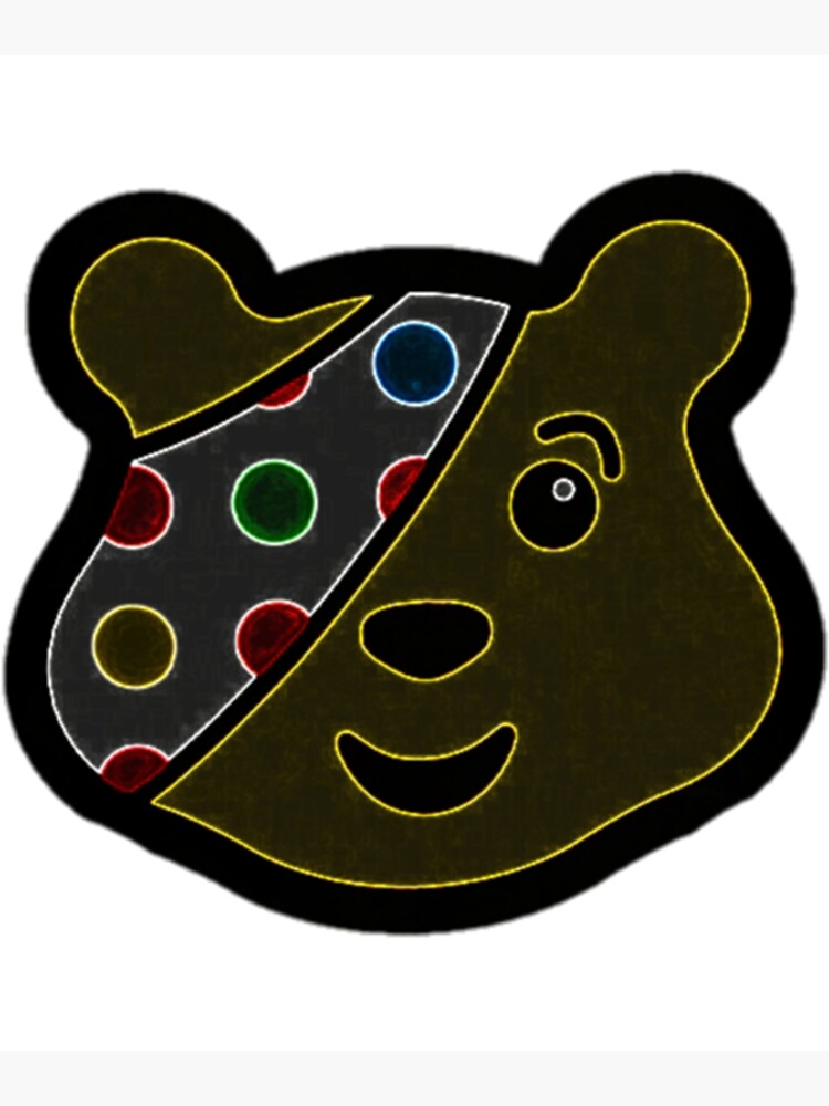 Impression photo « Pudsey Bear Tesco Pudsey Bear néon », par