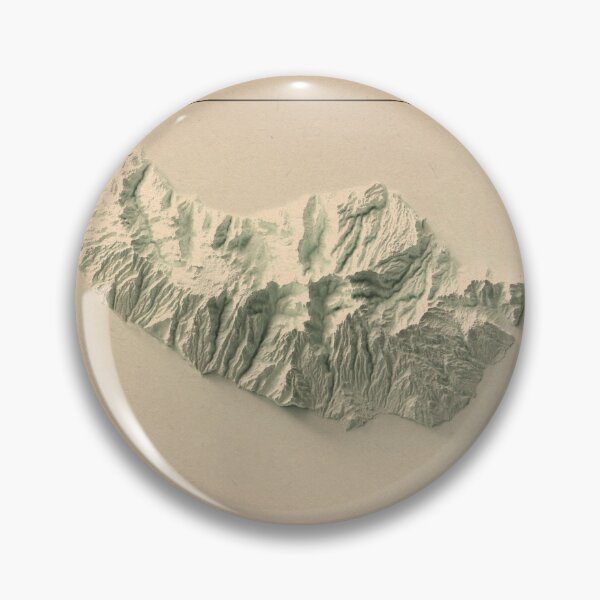Item preview, Madeira Island, Portugal Relief Map 3D digitally-rendered designed and sold by ThinkAboutMaps.
