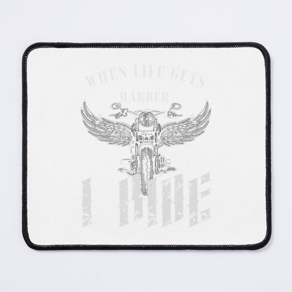 Item preview, When life gets harder, i ride designed and sold by hughoiangford.
