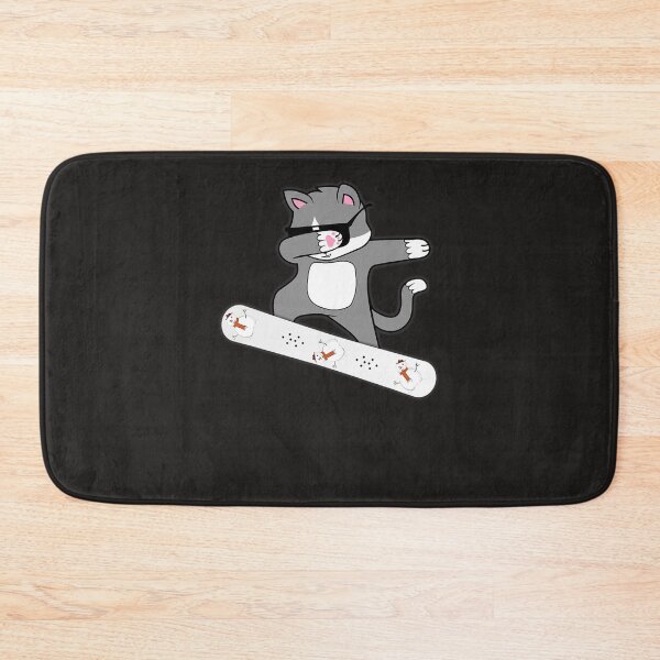 Item preview, Dabbing Cat Snowboard Snowboarding Kitty Cats designed and sold by ryeafngrenzn.