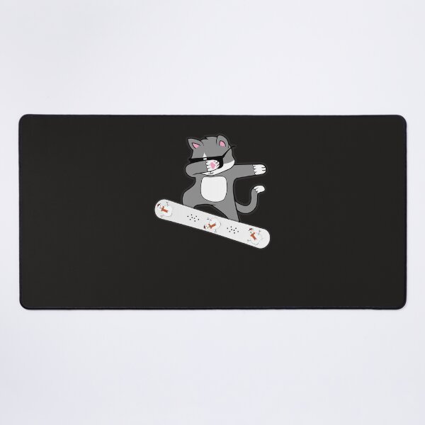 Item preview, Dabbing Cat Snowboard Snowboarding Kitty Cats designed and sold by ryeafngrenzn.