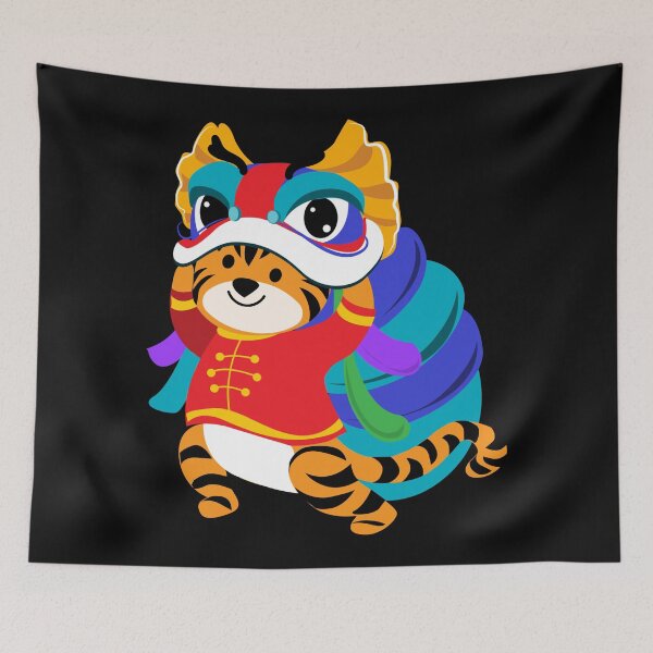 Item preview, Chinese Tiger Zodiac-Tiger Symbol-Chinese New Year 2022-Lunar New Year-Born A Tiger-Born Year Of The Tiger designed and sold by SighFly52.
