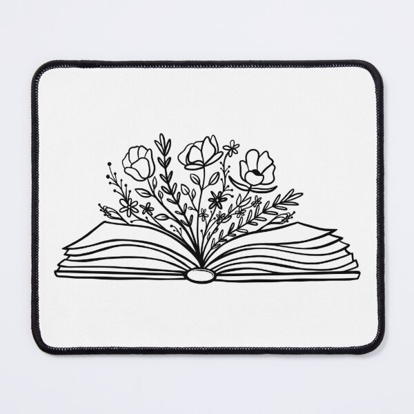 Item preview, Flowers growing out of a book designed and sold by samiiodice.