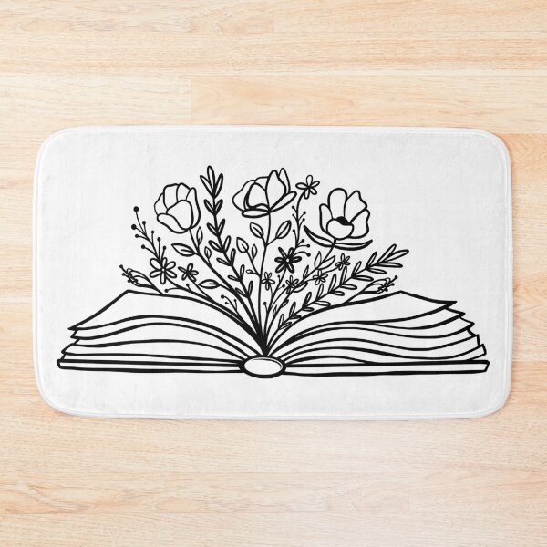 Item preview, Flowers growing out of a book designed and sold by samiiodice.
