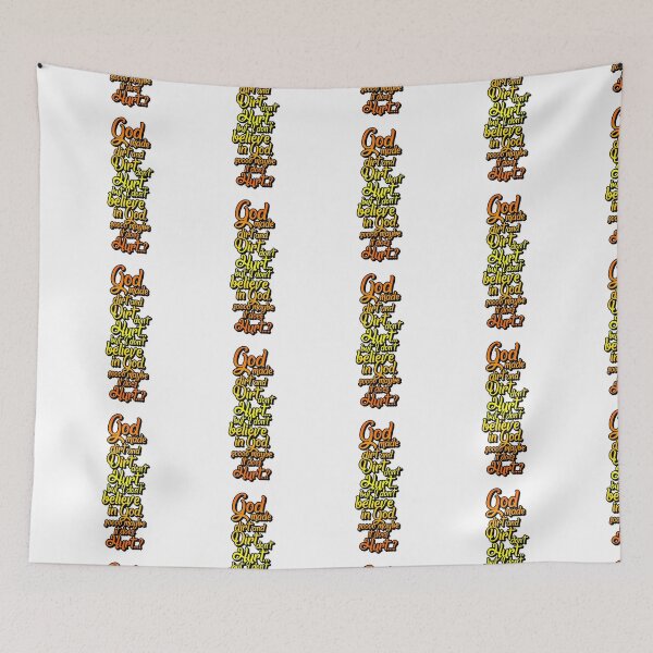Item preview, God made dirt and dirt don't hurt...but I don't believe in god sooo maybe it does hurt...? designed and sold by Sticker Up.