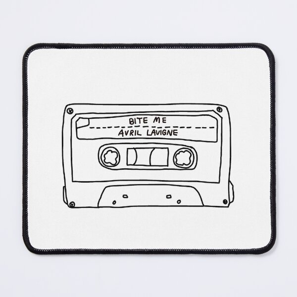 Item preview, BITE ME - CASSETTE TAPE (BLACK) designed and sold by beccaamac.