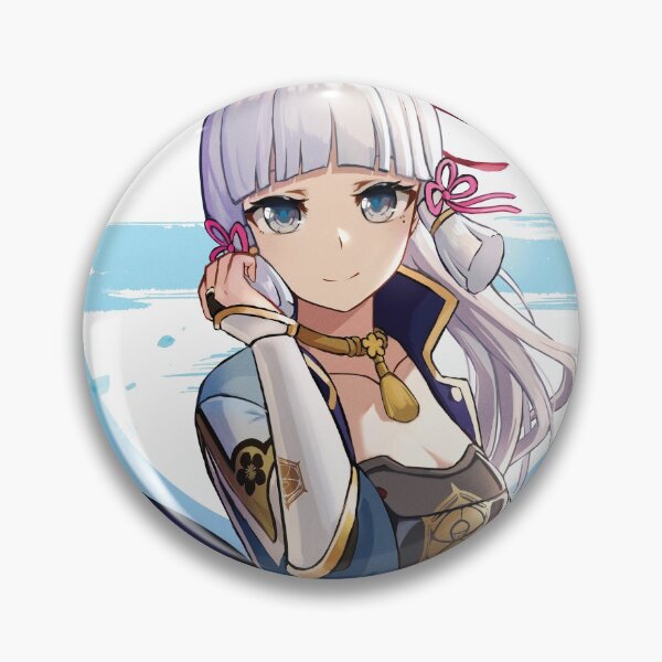 Item preview, Kamisato Ayaka Genshin Impact Game Waifu Girl designed and sold by Antoniotiffani.