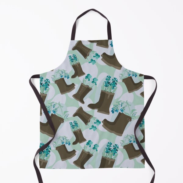 Item preview, Rain Boots and Bluebells  designed and sold by Krystal  Thomas.